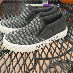 Kids Nautica Black Casual Footwear Sz 11